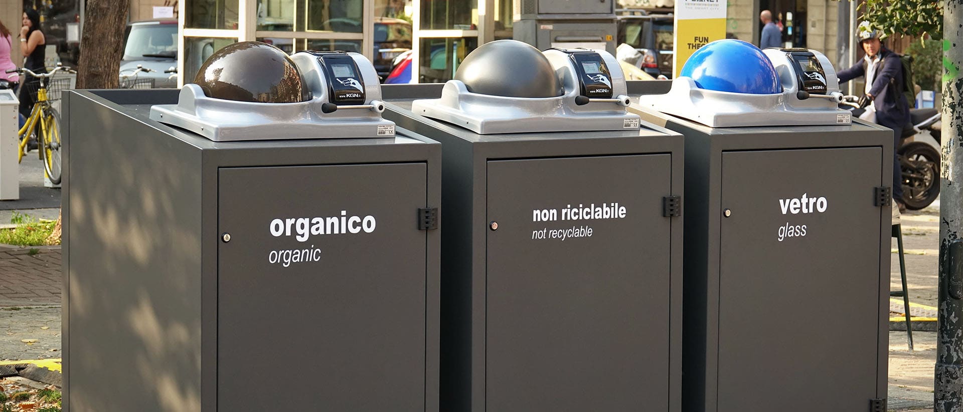 Separated waste collection area – SmartCore Hub